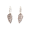 April Øreringe Sølv øreringe | Bæredygtige træ øreringe | Designer træ smykker i sølv | DIBB Design