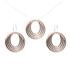 DIBB Design Halskæde Sølv Fiona Sæt Agnes - Sølv halskæde | Bæredygtige træ smykker | Håndlavet design 