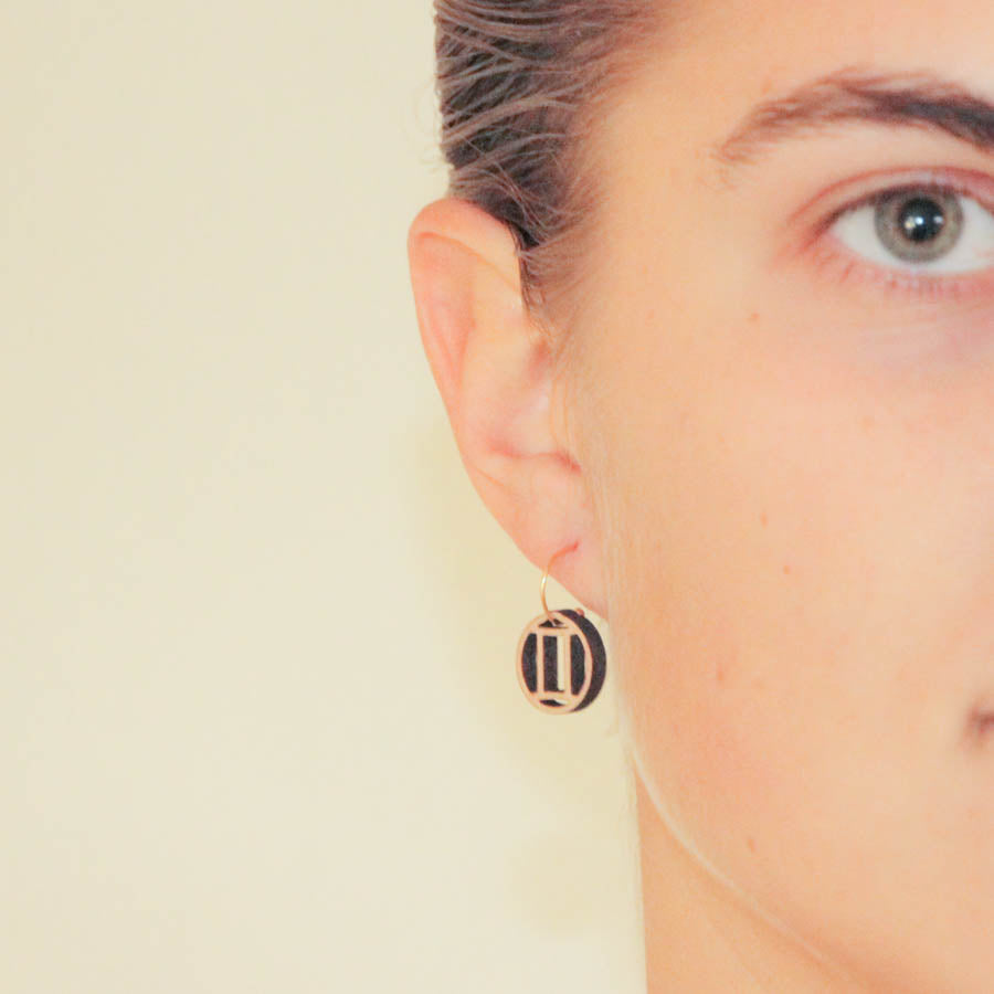 Tvillingen Øreringe