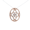 Agnes Halskæde Sølv øreringe | Bæredygtige træ øreringe | Designer træ smykker i sølv | DIBB Design