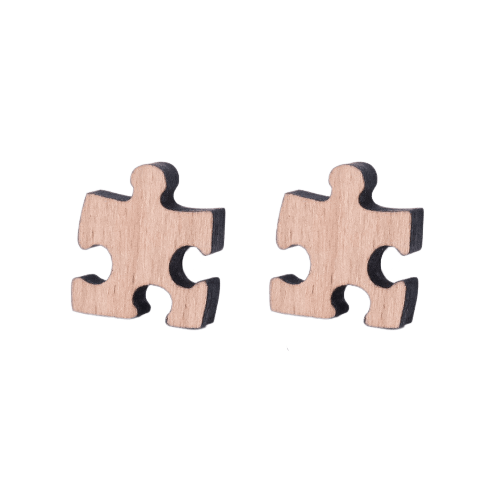 Ann Ørestikker - Sølv Sølv øreringe | Bæredygtige træ øreringe | Designer træ smykker i sølv | DIBB Design