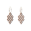 Asta Øreringe Sølv øreringe | Bæredygtige træ øreringe | Designer træ smykker i sølv | DIBB Design