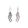 DIBB Design Øreringe Forgyldt sølv Filippa Øreringe Filippa - Sølv øreringe | Bæredygtige træ smykker | Håndlavet design 