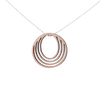 DIBB Design Halskæde Forgyldt sølv Fiona Halskæde Fiona - Sølv halskæde | Bæredygtige træ smykker | Håndlavet design 
