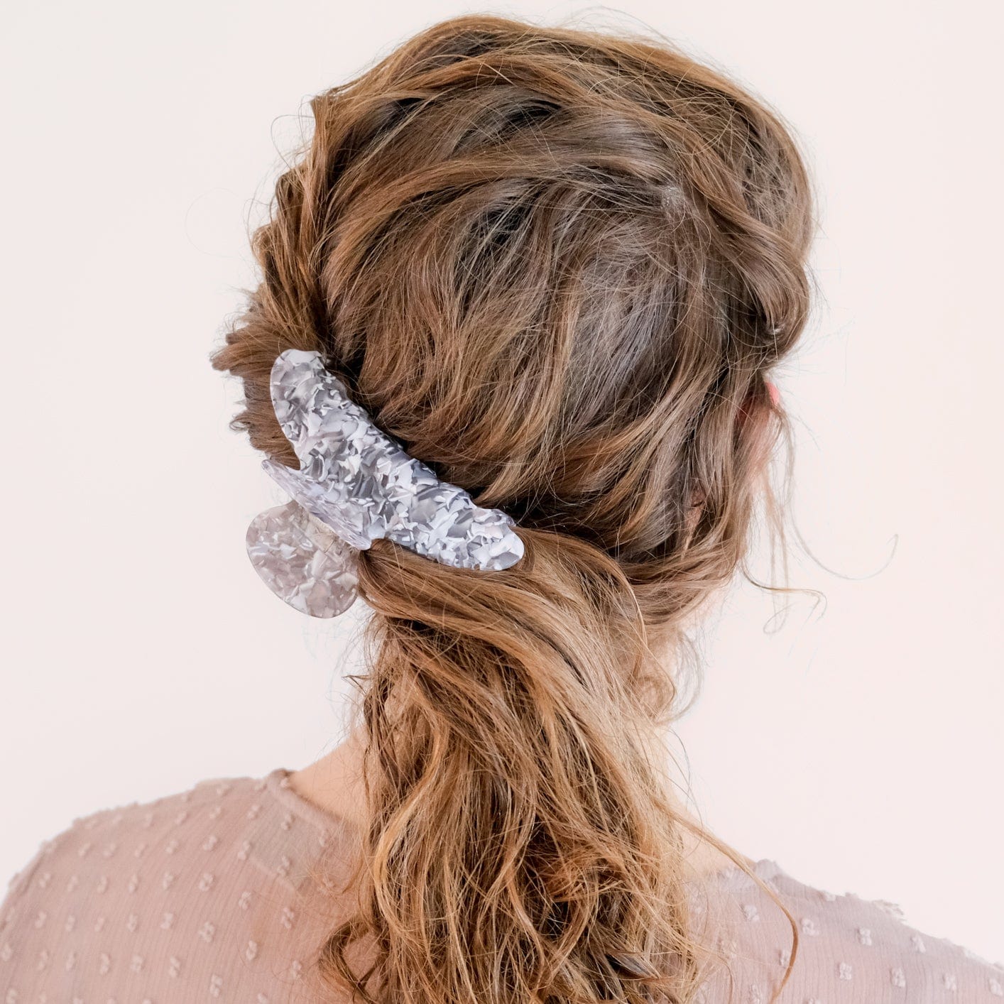 DIBB Design  Hårklemme Grå/Sølv