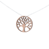 DIBB Design Halskæde Sølv Liv Halskæde Liv - Sølv halskæde | Bæredygtige træ smykker | Håndlavet design 