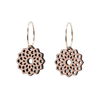 Maria Øreringe Sølv øreringe | Bæredygtige træ øreringe | Designer træ smykker i sølv | DIBB Design