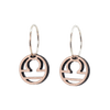 Vægten Øreringe Sølv øreringe | Bæredygtige træ øreringe | Designer træ smykker i sølv | DIBB Design