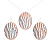 Zafira Sæt Sølv øreringe | Bæredygtige træ øreringe | Designer træ smykker i sølv | DIBB Design